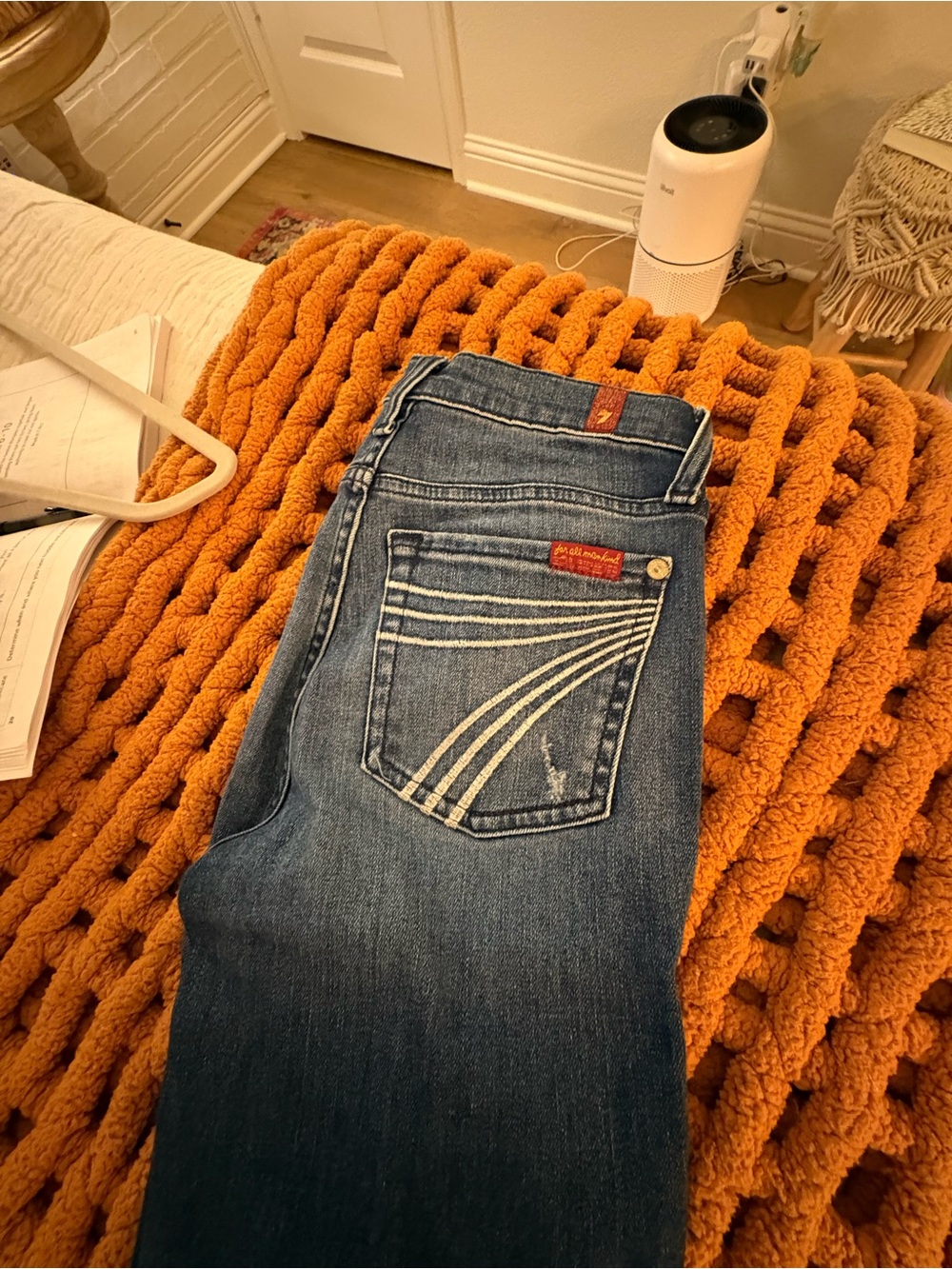 Hudson Jeans Women Straight-Leg Jeans in Medium Blue